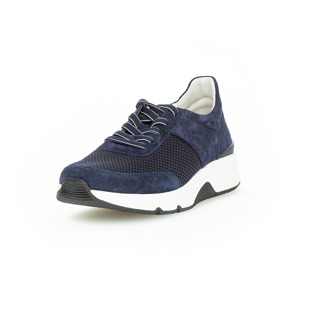 Gabor Rollingsoft Sneaker in Marine - Front