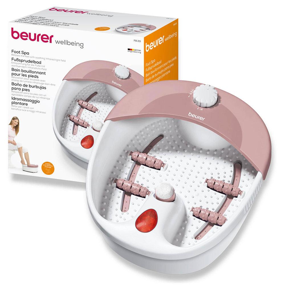 Beurer Fußsprudelbad FB 20 - mit Produktverpackung