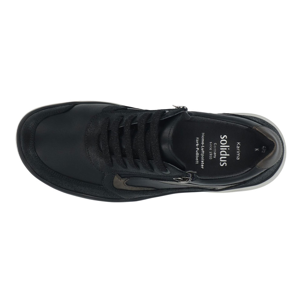 Solidus Halbschuh Karima Schwarz/Multi Solidus Halbschuh Karima Schwarz/Multi