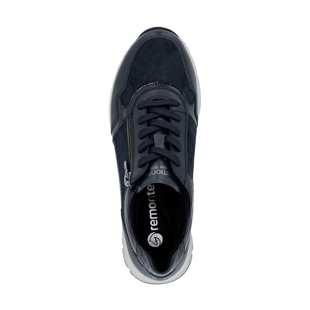 Remonte Sneaker Dunkelblau von oben