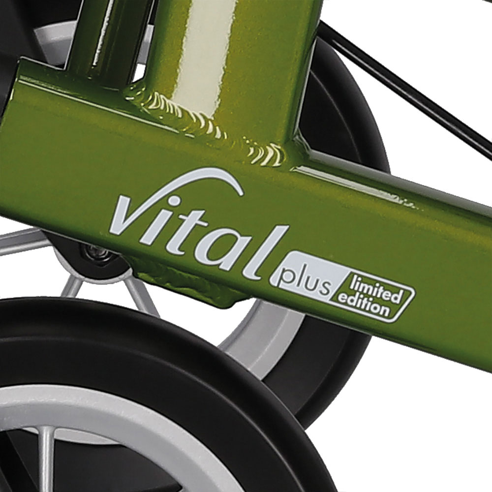 Russka Leichtgewichtrollator Vital Plus – Limited Edition „Pistazie“