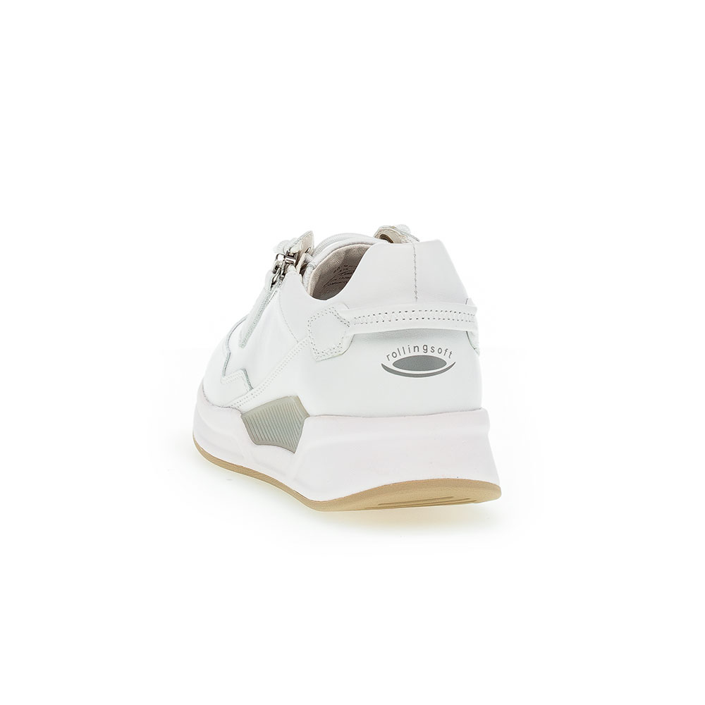 Gabor Rollingsoft Sneaker in Weiß 86.954.50  - Ferse