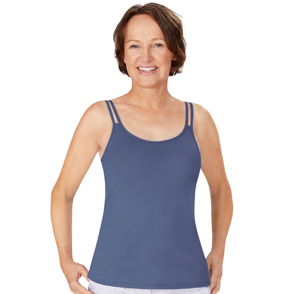 Amoena Vallettta Top 45039 Indigo Blue - Model