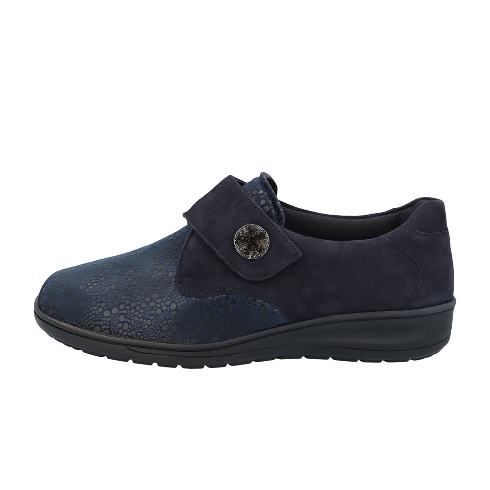Solidus Damen-Halbschuh Kate in Night Blue - Außenseite