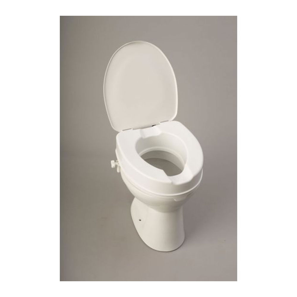 Russka Toilettensitzerhöhung mit Deckel 10 cm