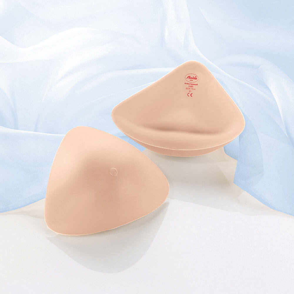 Anita care Brustprothese 1151X Amica SuperSoft, Silikonprothese mit besonders weicher und natürlicher Oberfläche