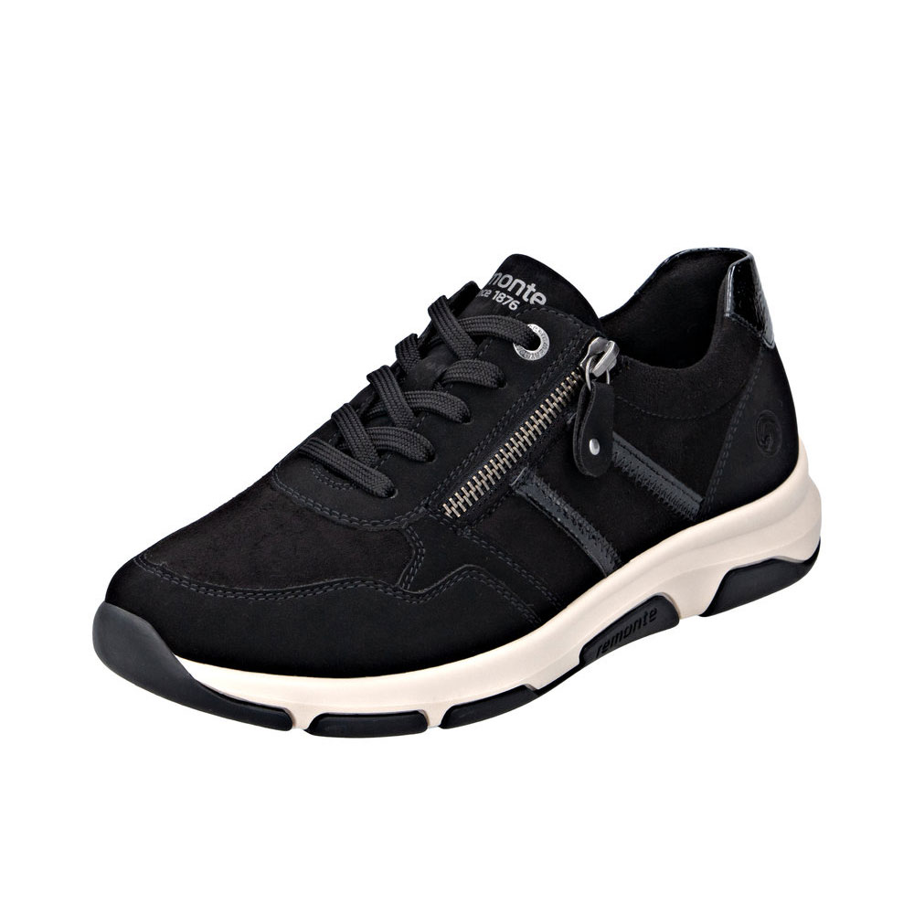 Remonte Sneaker Schwarz Remonte Sneaker Schwarz seitlich