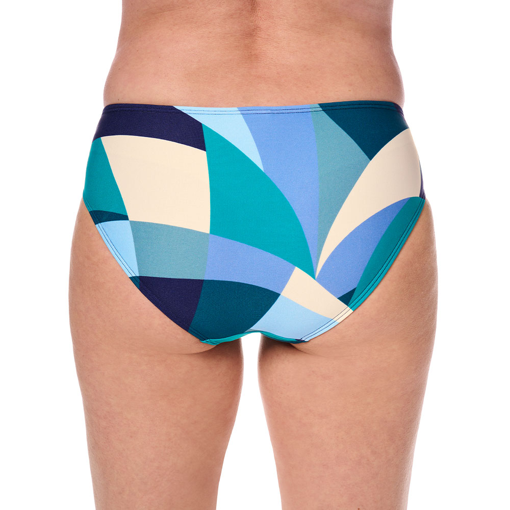 Amoena Bikinihose Lisbon in Jade/Multi - Model Rückseite