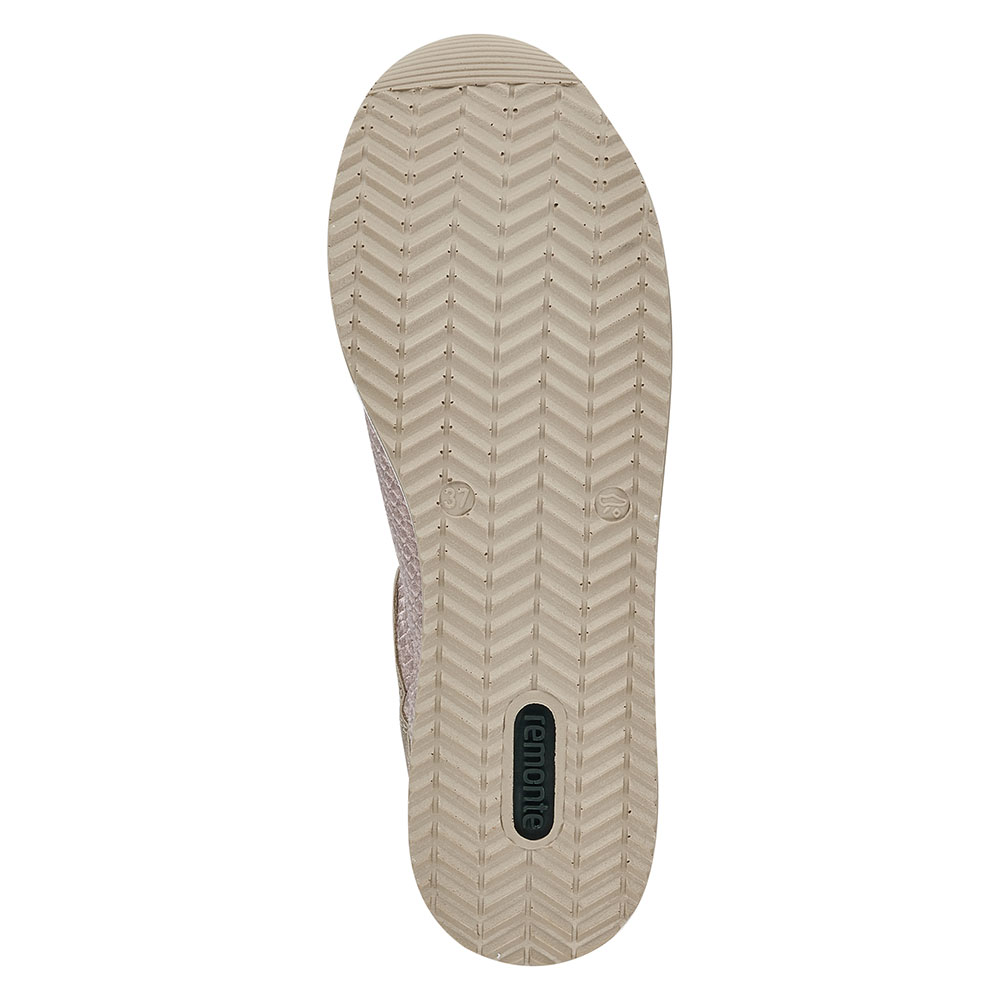 Remonte Sneaker Metallic Star D1304 - Laufsohle