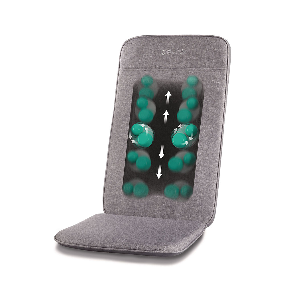 Beurer Massageauflage MG 202 - Massageköpfe Rotation