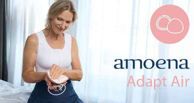 Amoena Adapt Air Brustprothesen: Individuell anpassbar durch einzigartige Luftkammertechnologie.