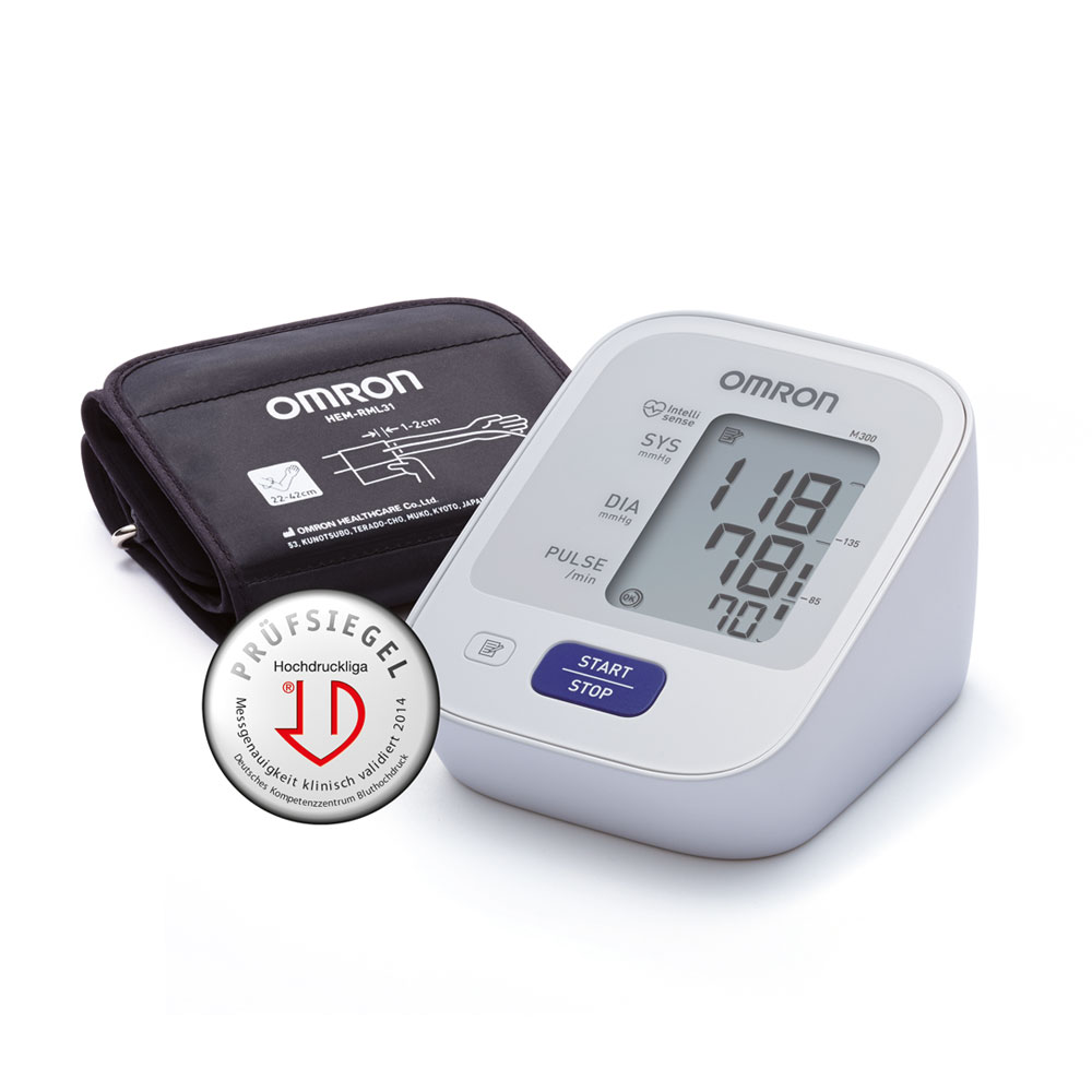 OMRON Blutdruckmessgerät M 300 - einfaches und kompaktes Einsteigergerät