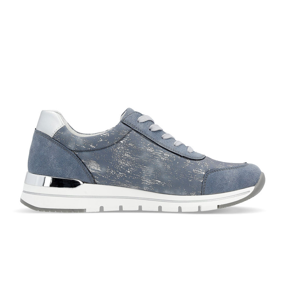 Remonte Damen Sneaker Pazifikblau Innenseite