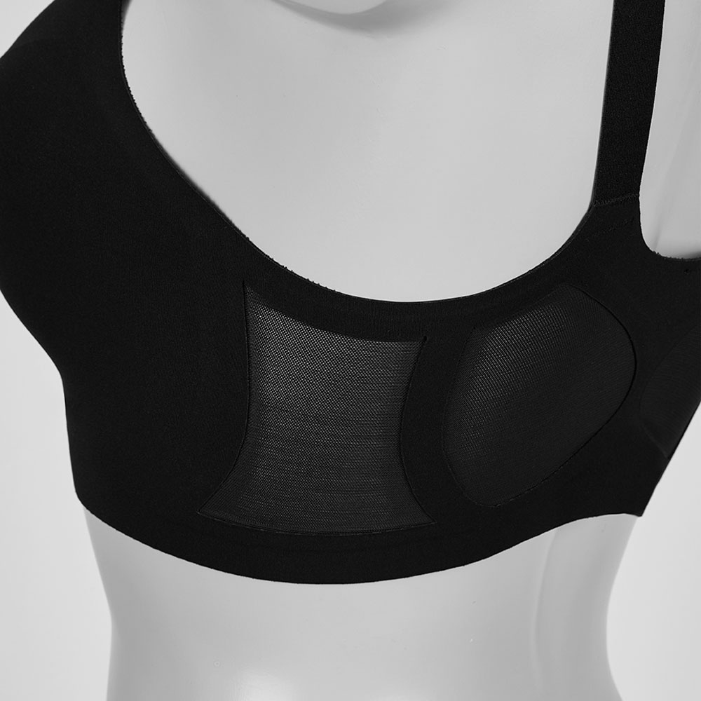 Amoena Prothesen-BH Jackie SB in Schwarz - Detail Seite