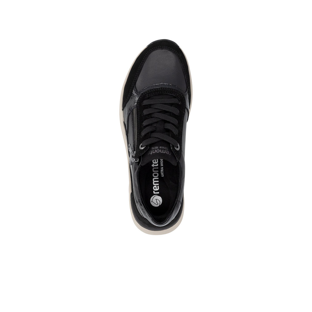 Remonte Damen-Sneaker in Schwarz Kombi - Oben