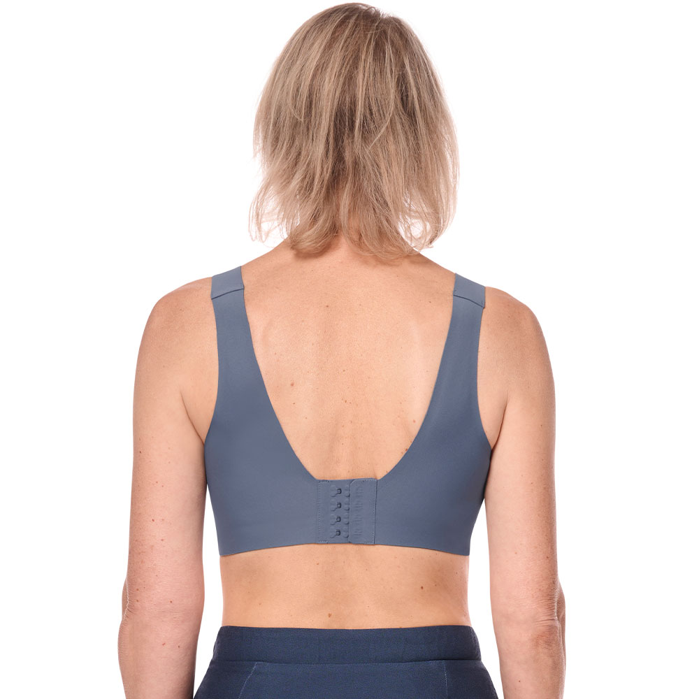 Amoena Prothesen-Bh Linda in Indigo Blue - Model Rückseite