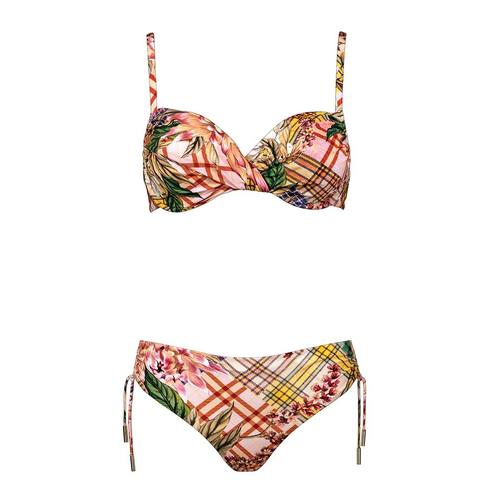 Maryan Mehlhorn Punk de Fleurs Bügel-Bikini 