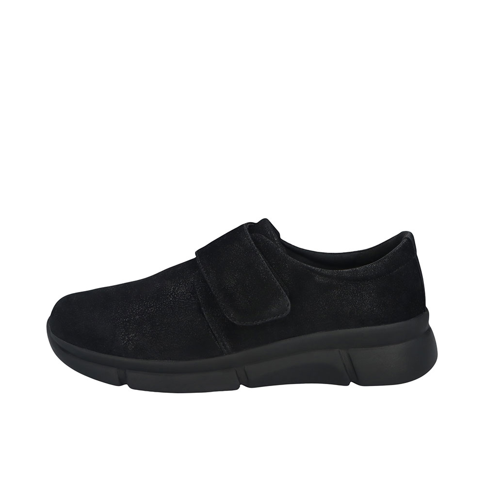 Berkemann Halbschuh Lorantine Schwarz  mit Klettverschluss