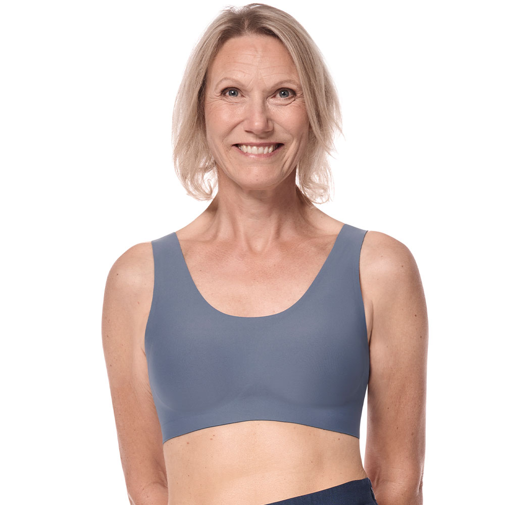 Amoena Prothesen-Bh Linda in Indigo Blue - Model