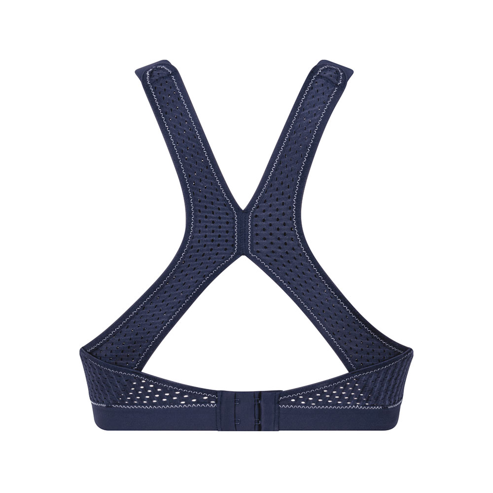 Anita active Sport-BH DynamiX Star 5537 in Blue Iris - Rückseite