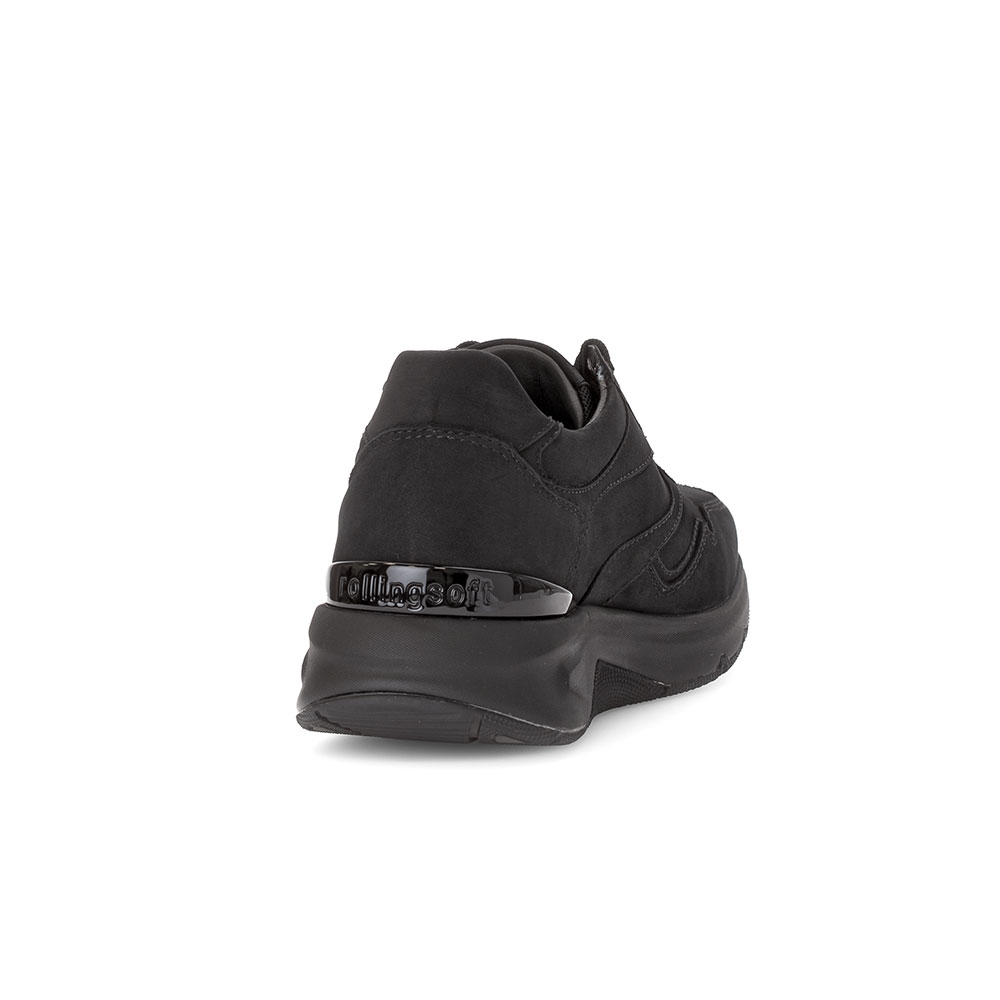 Gabor Rollingsoft Sneaker Schwarz - Ferse