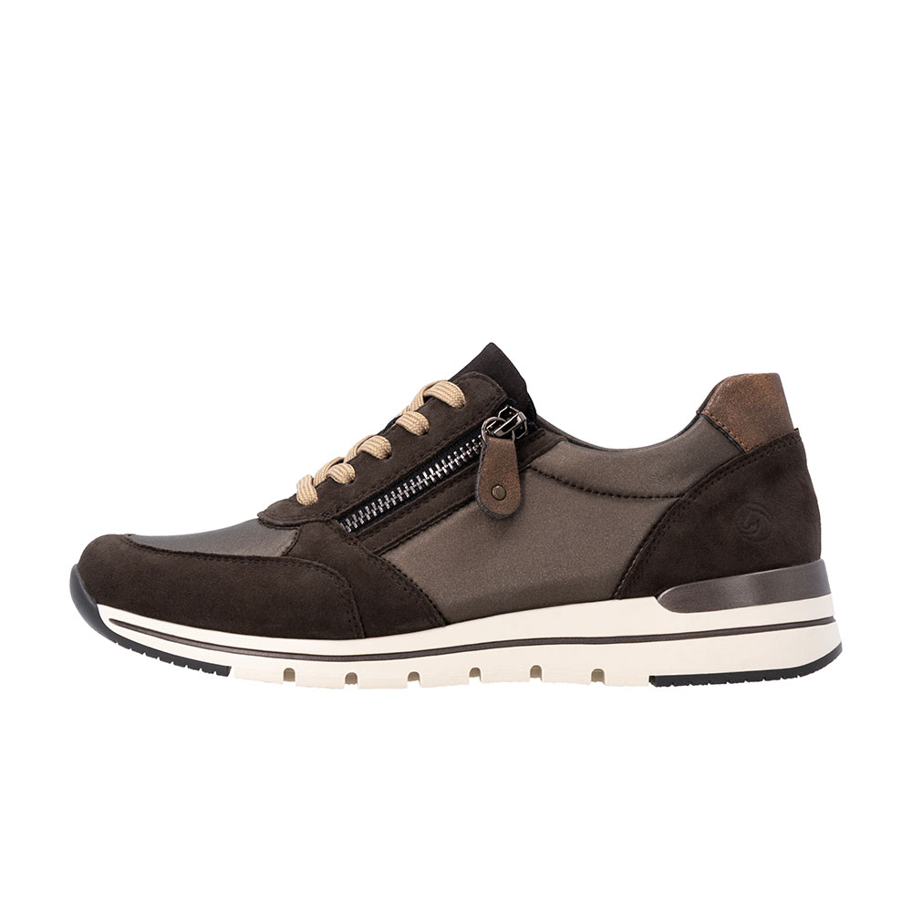 Remonte Damensneaker in Braun - Außenseite