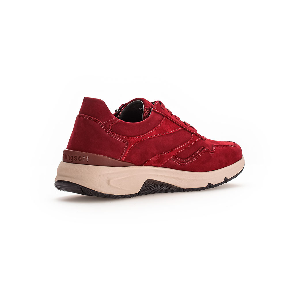 Gabor Rollingsoft Sneaker low rot schräg hinten