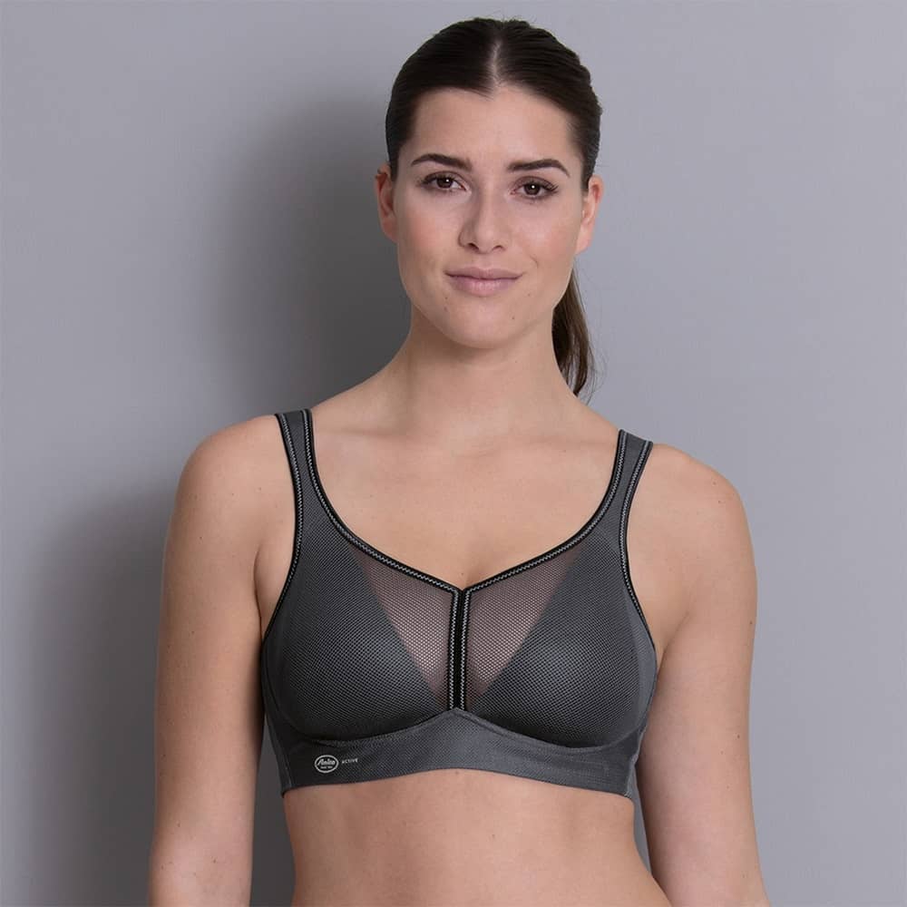 Anita Sport BH Air Control Deltapad in Anthrazit