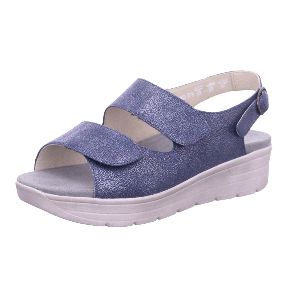Solidus Sandale für Damen Greta Ocean in Blau