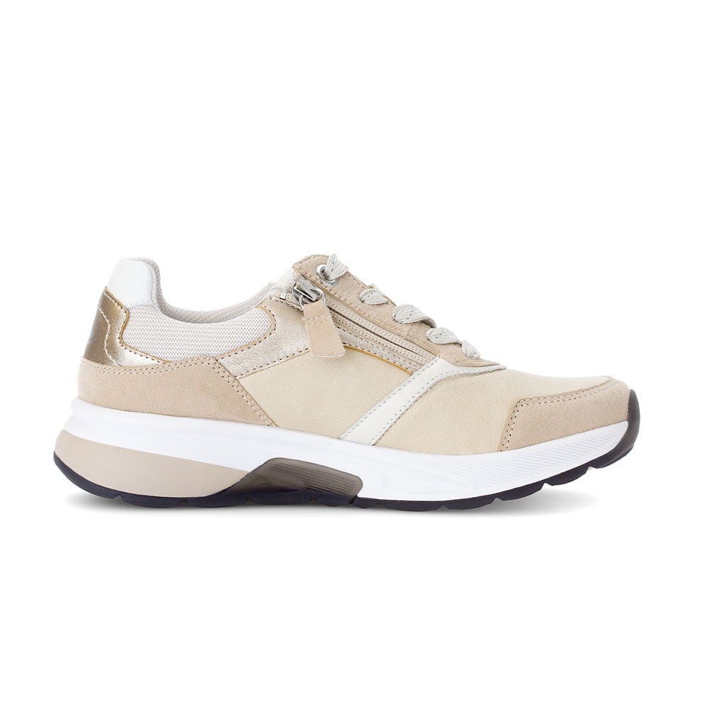 Gabor Rollingsoft Sneaker Leinen/Puder  - innenseite