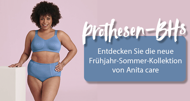 Anita care Prothesen-BHs 2025 Prothesen-BHs: Entdecken Sie die neue Frühjahr-Sommer-Kollektion von Anita care