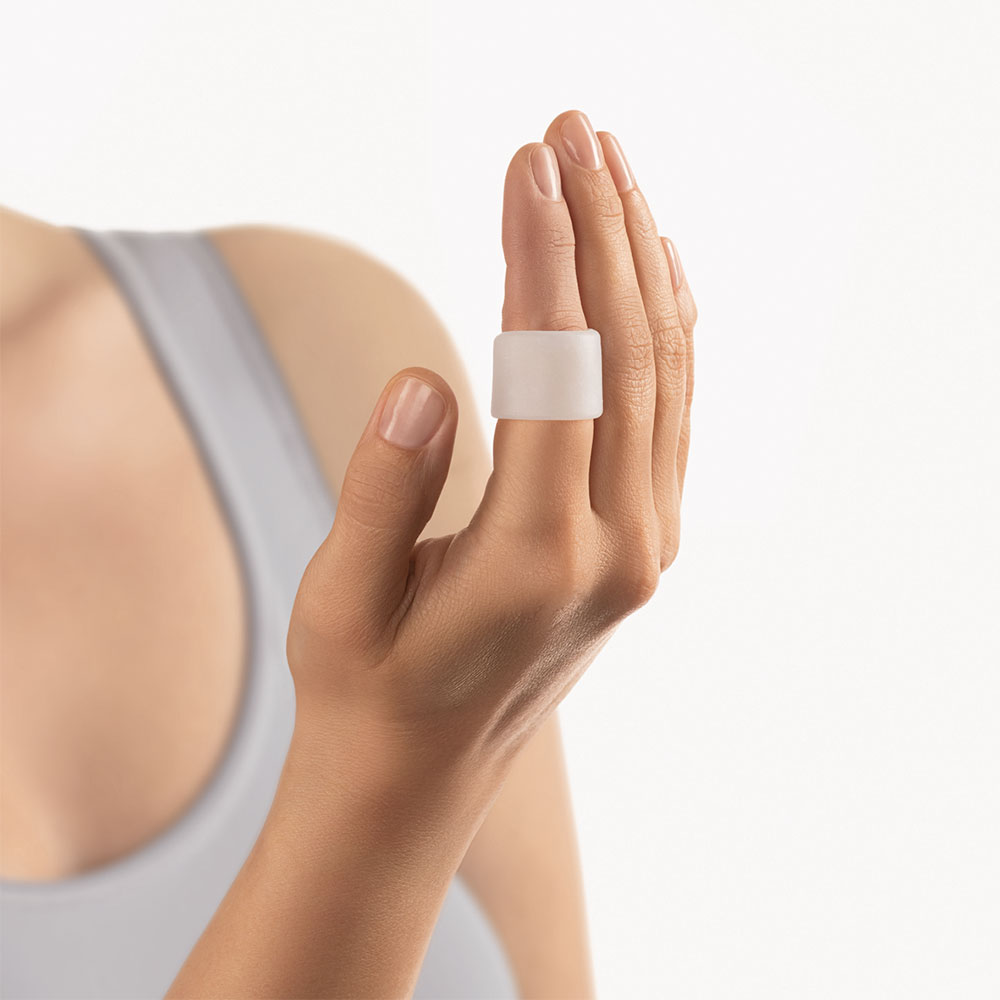 Flexibler Silikonring zur Druckminderung an Fingern und Zehen