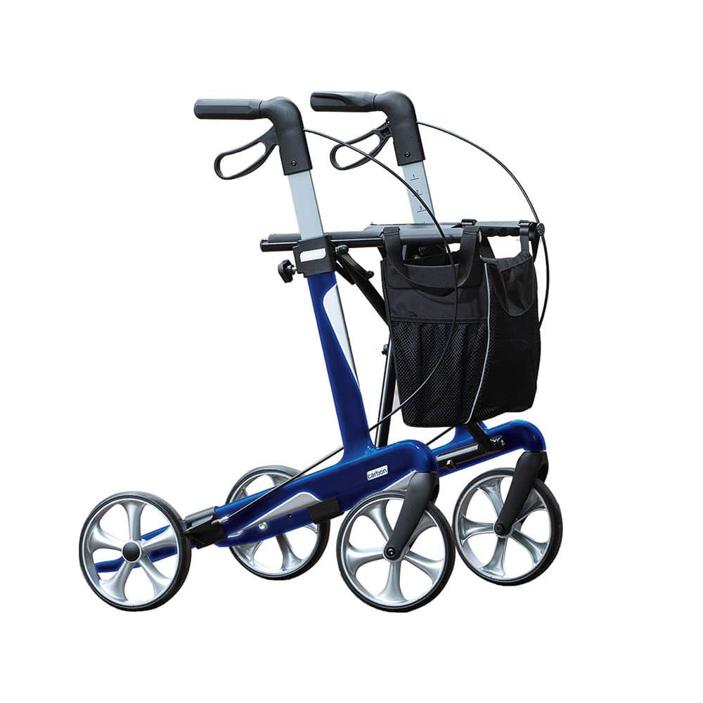 Russka Carbon Rollator in Blau