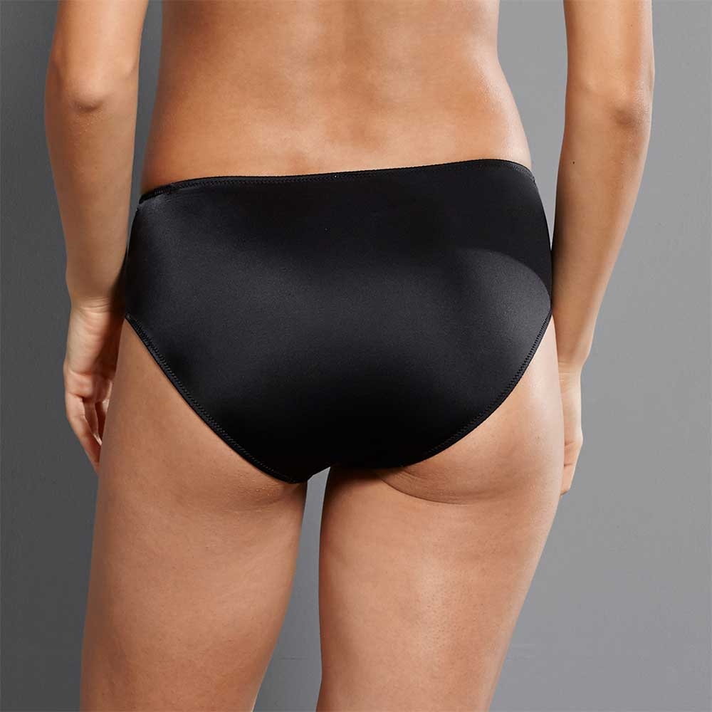 Anita Mila Taillenslip 1397, Rückseite Schwarz