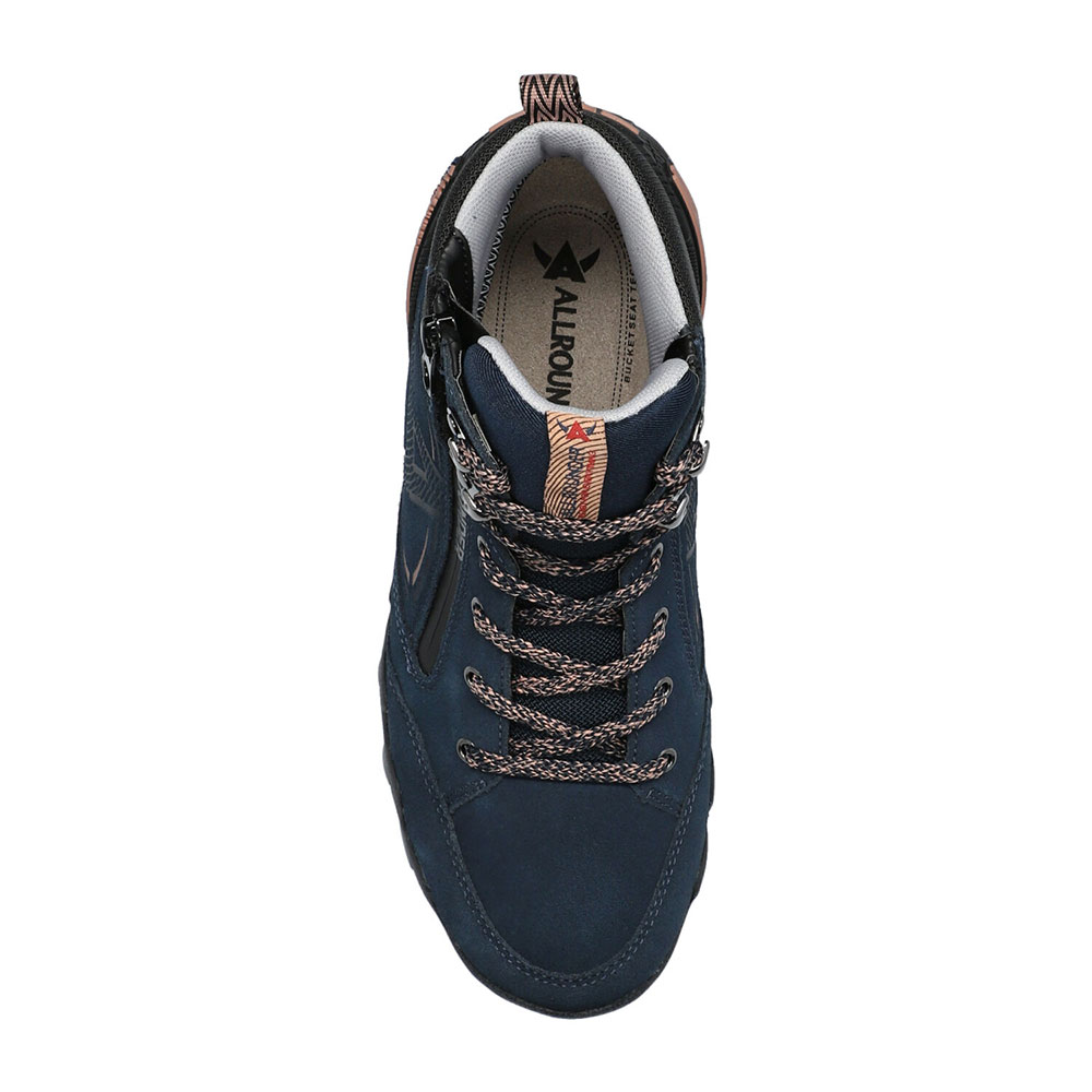 Allrounder Damenschuh Outdoor-Schuh dunkelblau von oben