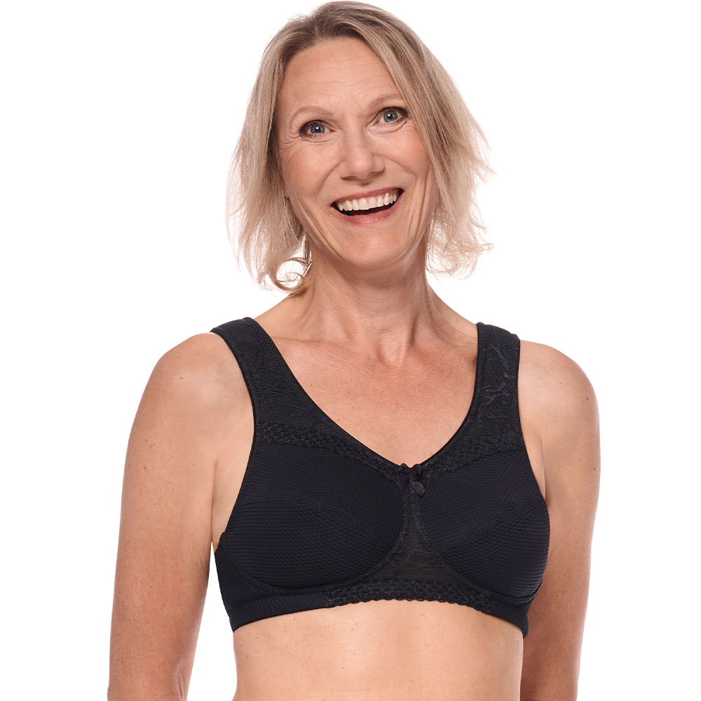 Amoena Prothesen-BH Leslie SB in Schwarz - Model