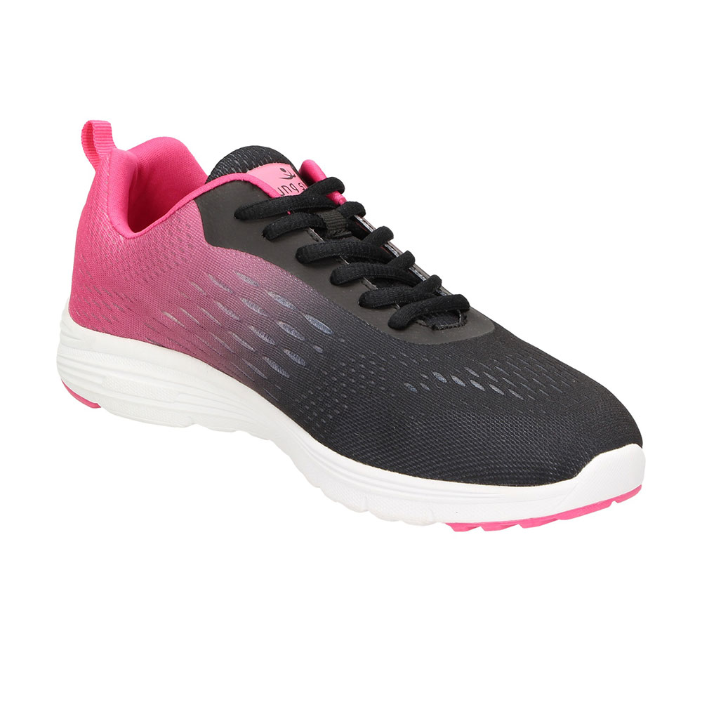 Chung Chi Sneaker Duxfree Berlin in Schwarz/Pink - Innen