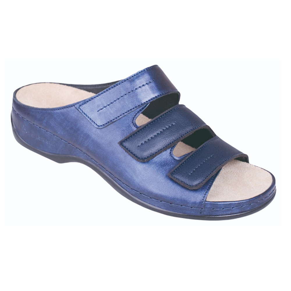 blau Berkemann Pantolette Andrea Blau