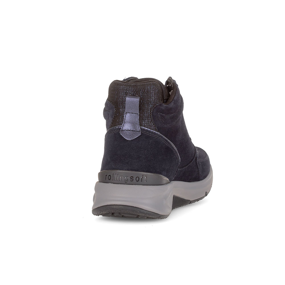 Gabor Rollingsoft Stiefelette in Dunkelblau - Ferse