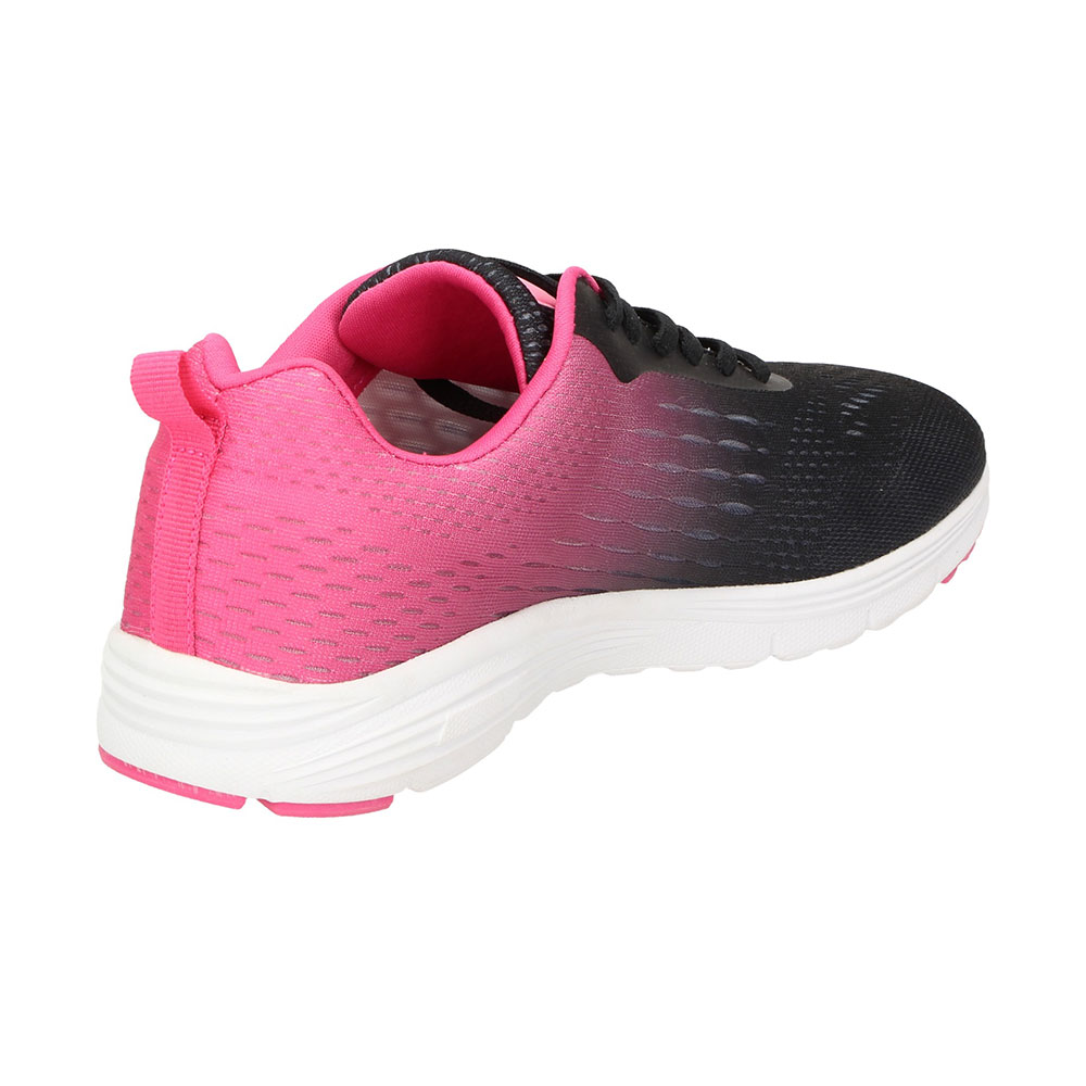 Chung Chi Sneaker Duxfree Berlin in Schwarz/Pink - Ferse