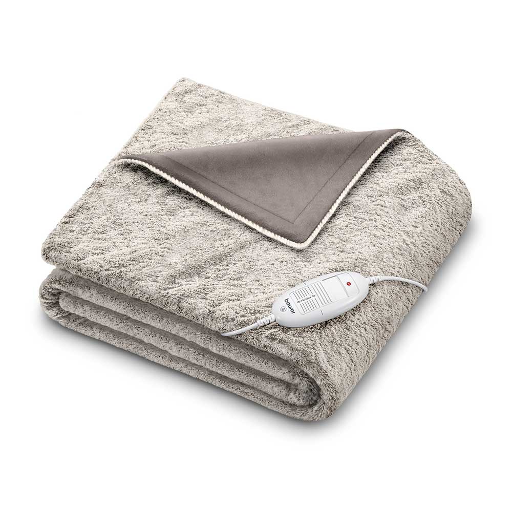 Beurer Wärmedecke HD75 Cosy Nordic in Taupe