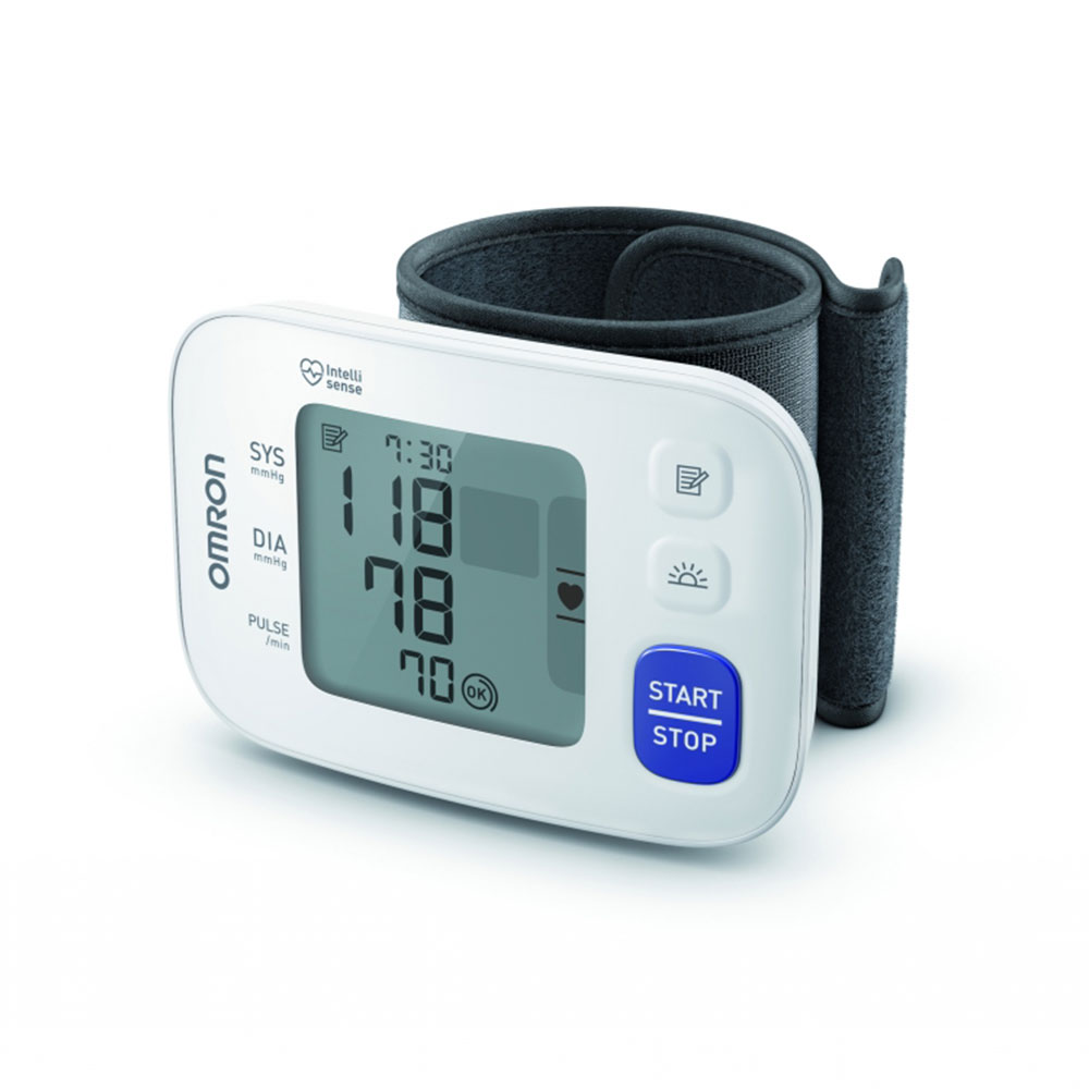 Blutdruckmessgerät RS4 von OMRON für das Handgelenk