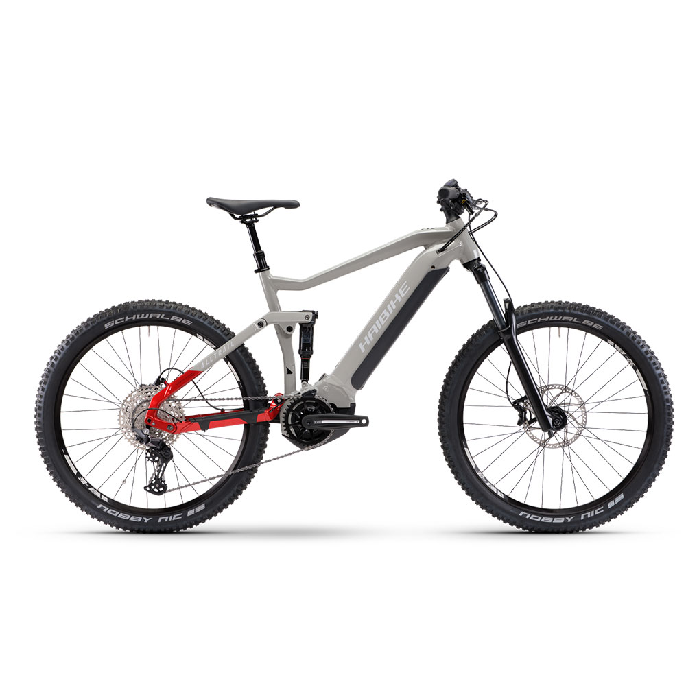 Haibike E-Bike Alltrail 5 in Grau - 29 Zoll Bereifung