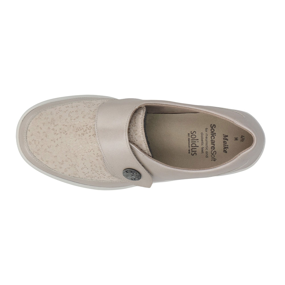 Solidus Halbschuhe Maike in Sand - Oben
