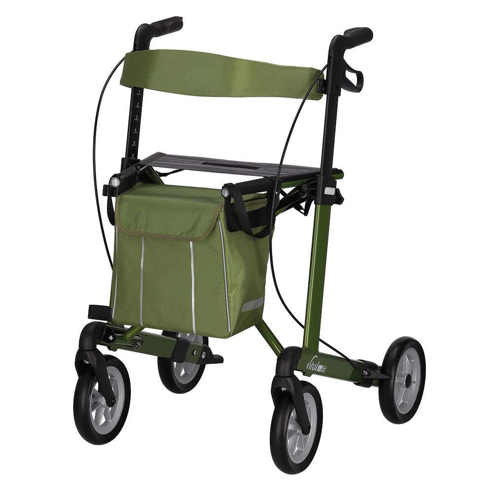 Russka Leichtgewichtrollator Vital Plus – Limited Edition „Pistazie“