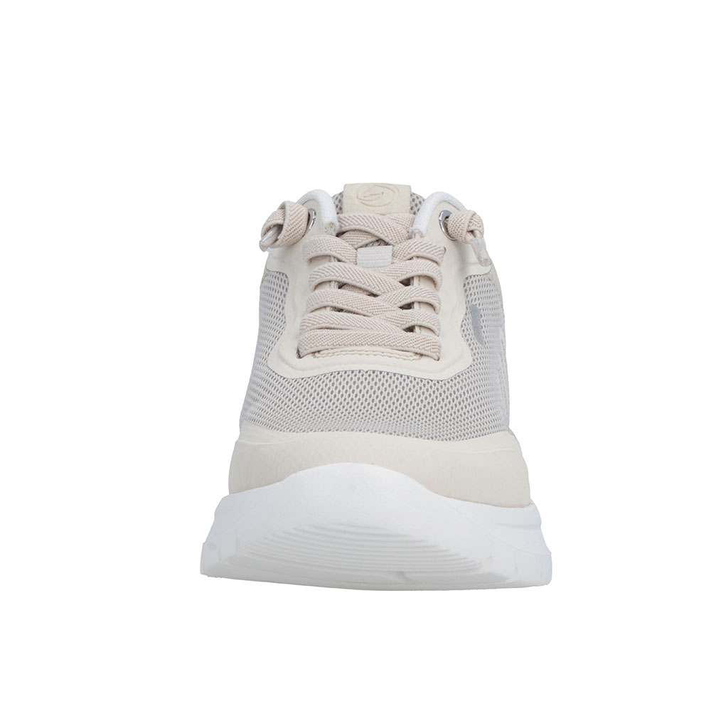 Remonte Sneaker Beige D2V04-60 - Frontansicht