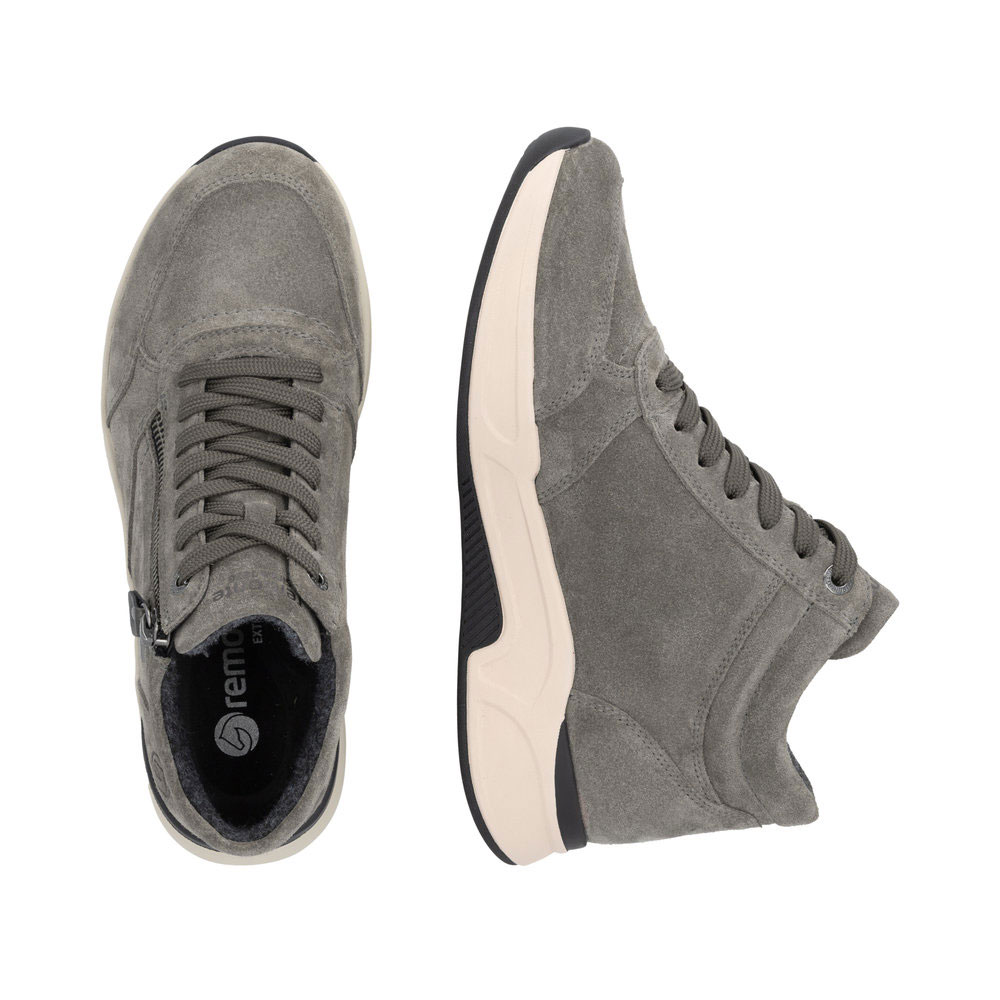 Remonte Stiefelette in Grau - Paar oben & seite